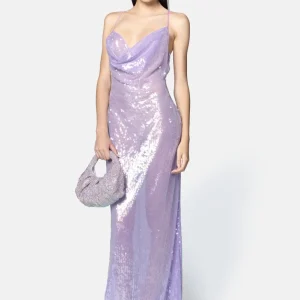 ABITO LUNGO DUBAI LAVANDA